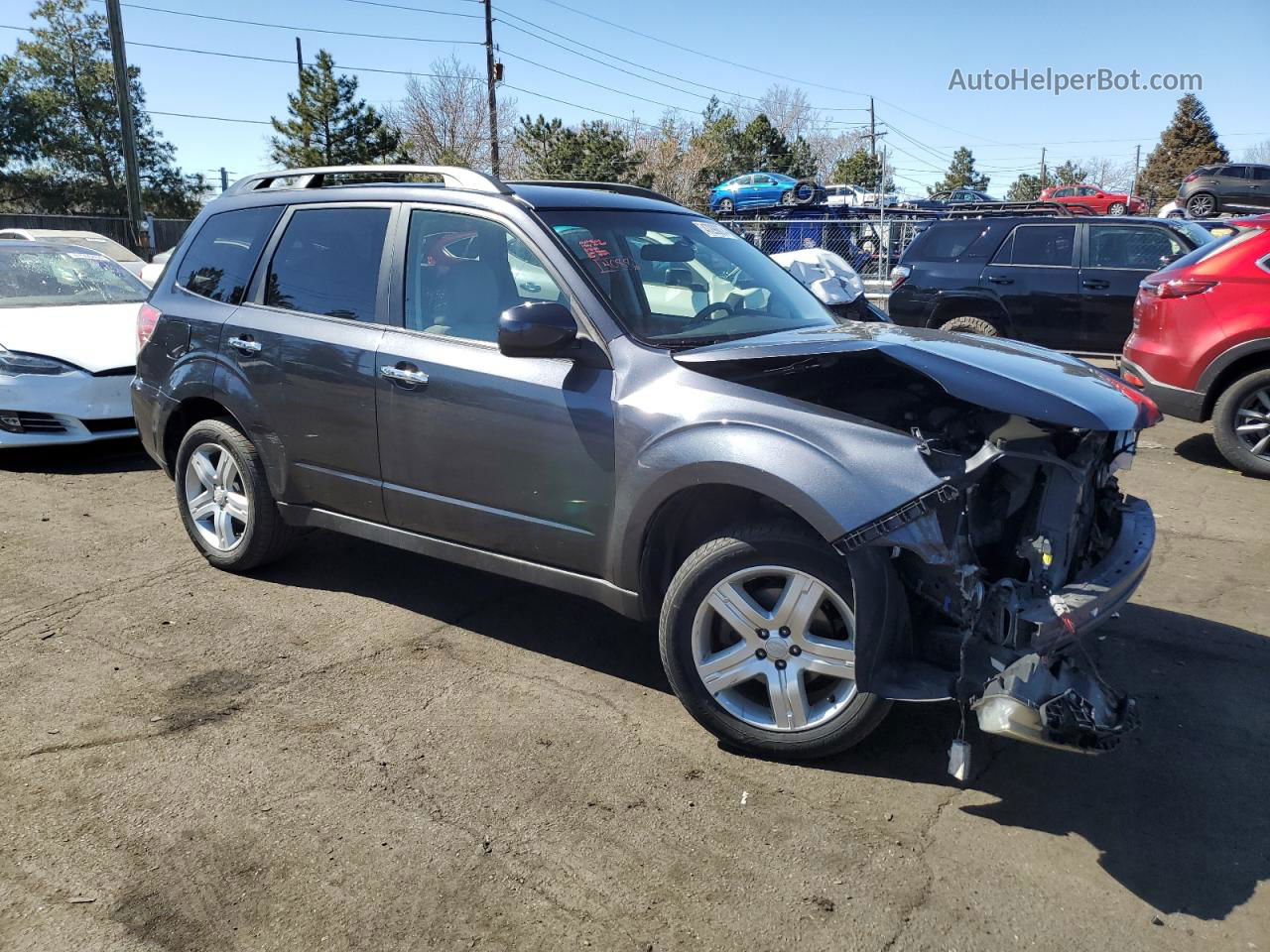 2010 Subaru Forester 2.5x Premium Black vin: JF2SH6CC0AH780001