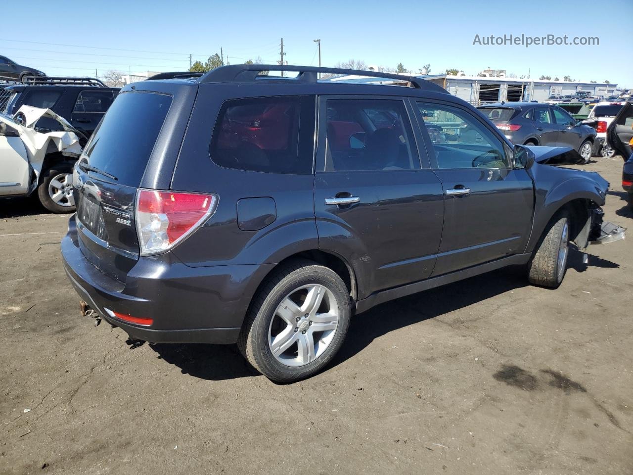 2010 Subaru Forester 2.5x Premium Black vin: JF2SH6CC0AH780001