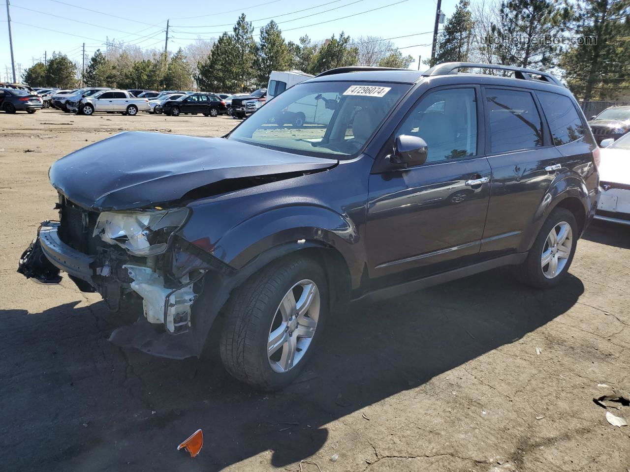 2010 Subaru Forester 2.5x Premium Черный vin: JF2SH6CC0AH780001