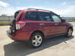 2010 Subaru Forester 2.5x Premium Maroon vin: JF2SH6CC0AH789023