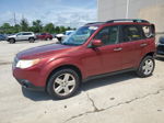 2010 Subaru Forester 2.5x Premium Maroon vin: JF2SH6CC0AH789023