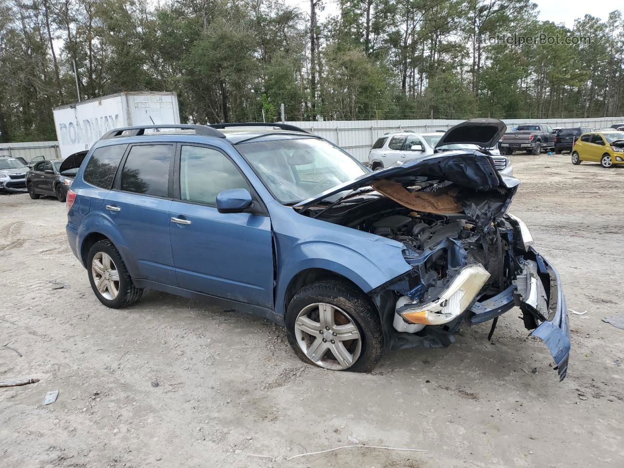 2010 Subaru Forester 2.5x Premium Blue vin: JF2SH6CC0AH801185