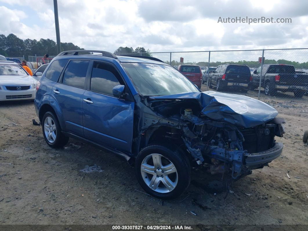 2010 Subaru Forester 2.5x Premium Синий vin: JF2SH6CC1AH790245