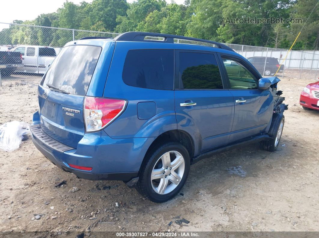 2010 Subaru Forester 2.5x Premium Blue vin: JF2SH6CC1AH790245