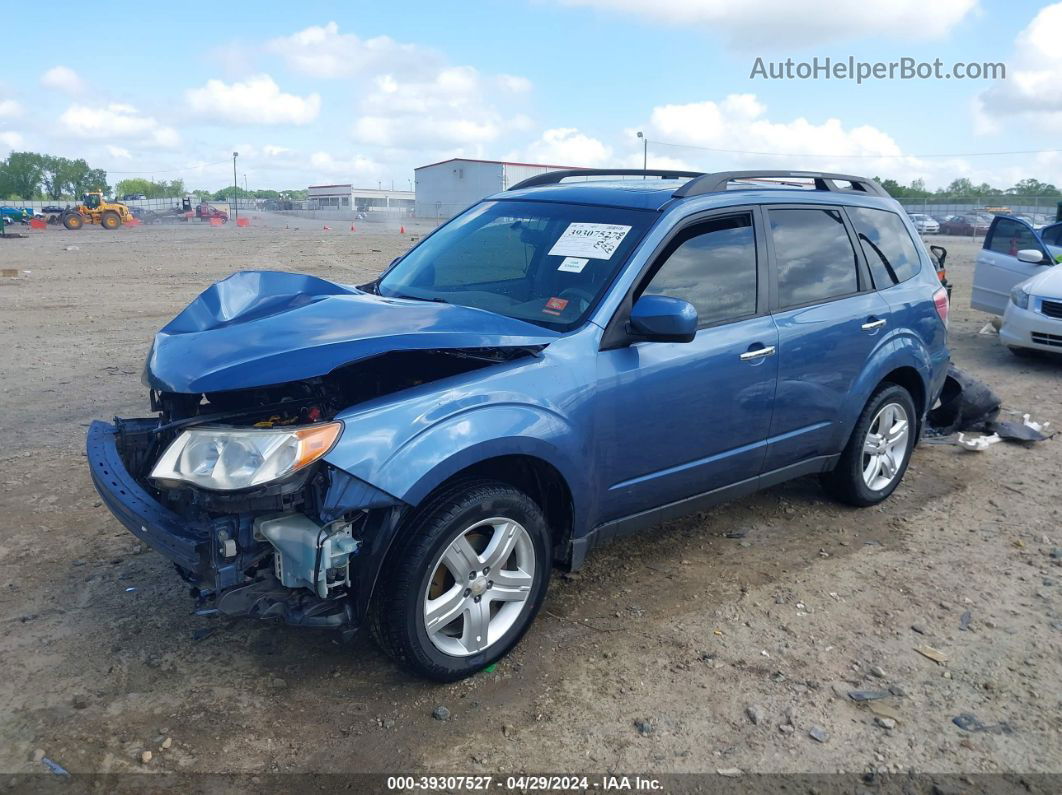 2010 Subaru Forester 2.5x Premium Синий vin: JF2SH6CC1AH790245