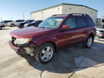 2010 Subaru Forester 2.5x Premium Maroon vin: JF2SH6CC2AH760557