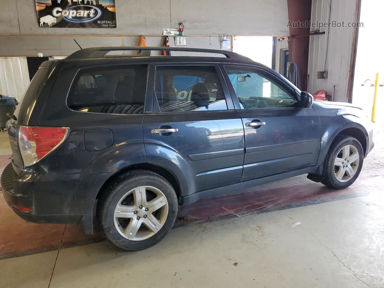 2010 Subaru Forester 2.5x Premium Синий vin: JF2SH6CC3AH707818