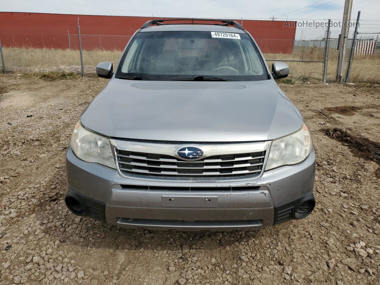 2010 Subaru Forester 2.5x Premium Silver vin: JF2SH6CC3AH746490