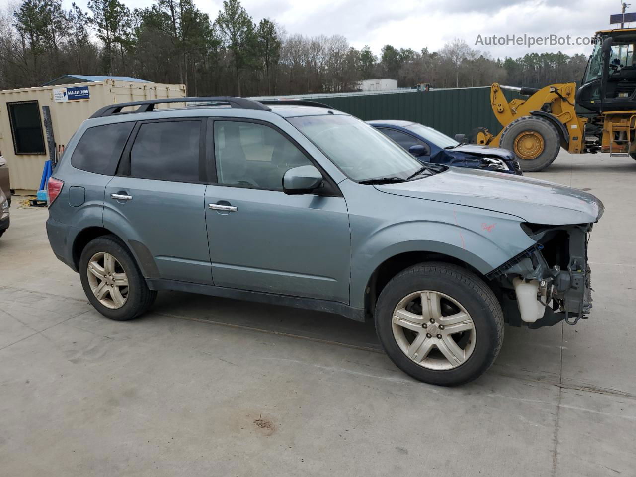 2010 Subaru Forester 2.5x Premium Teal vin: JF2SH6CC3AH758803