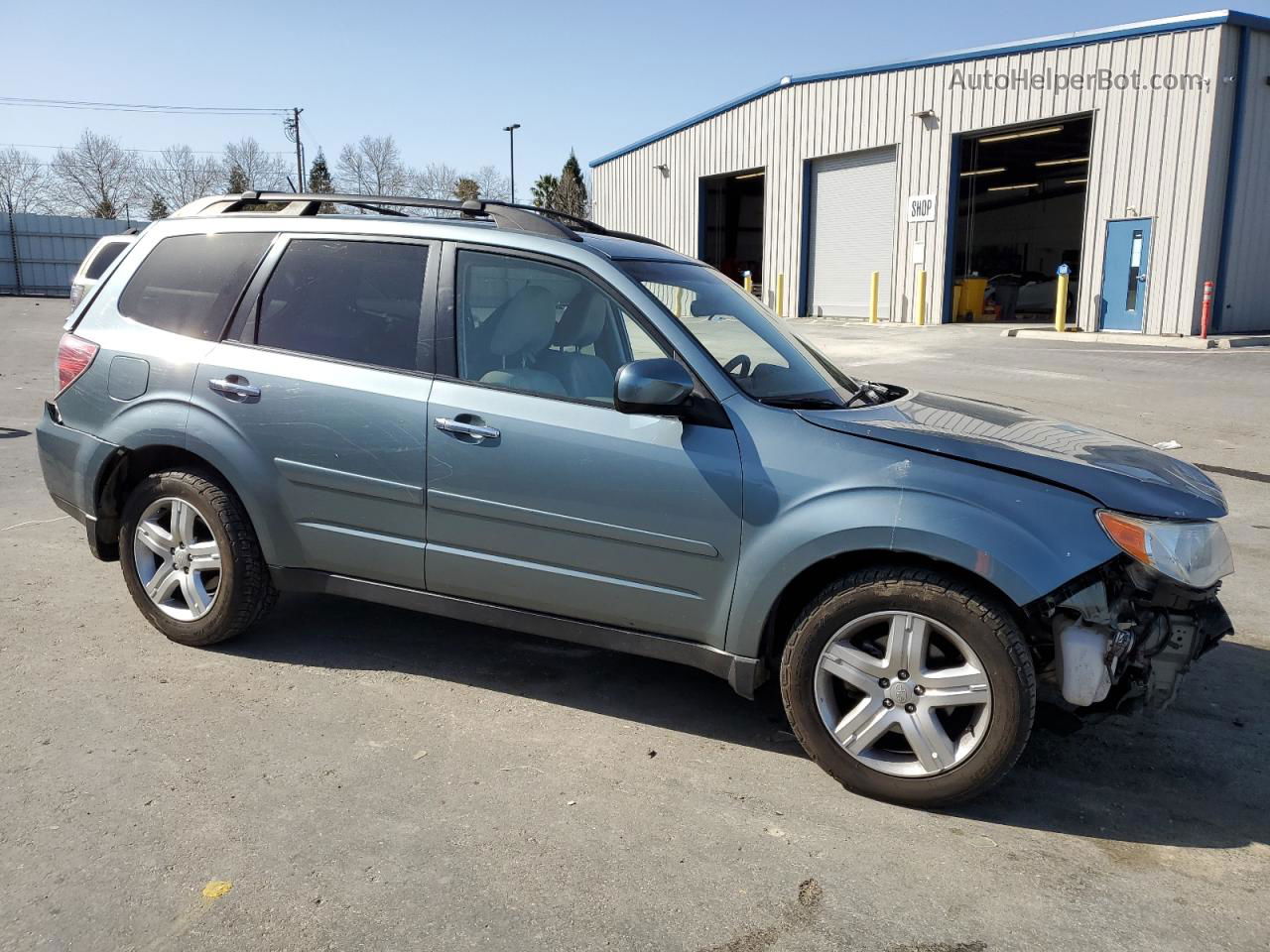 2010 Subaru Forester 2.5x Premium Blue vin: JF2SH6CC3AH776637