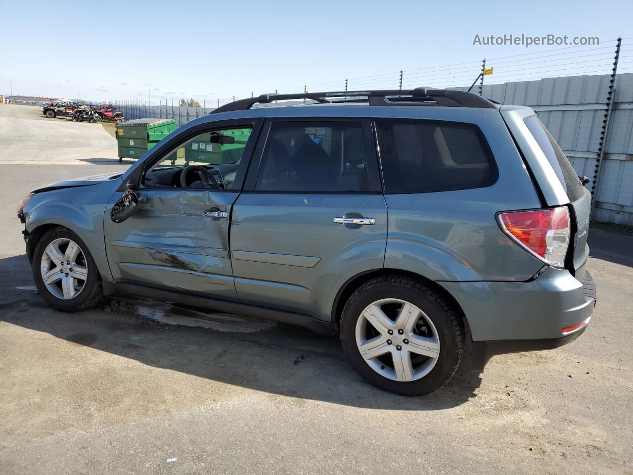 2010 Subaru Forester 2.5x Premium Blue vin: JF2SH6CC3AH776637