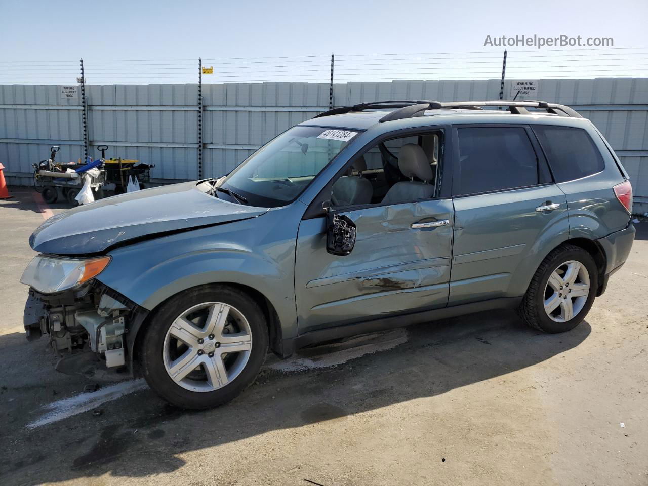 2010 Subaru Forester 2.5x Premium Blue vin: JF2SH6CC3AH776637