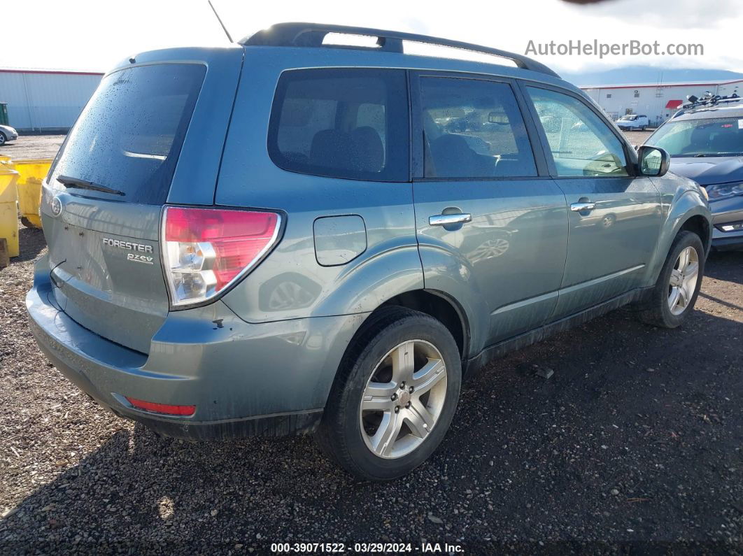 2010 Subaru Forester 2.5x Premium Light Blue vin: JF2SH6CC3AH907615