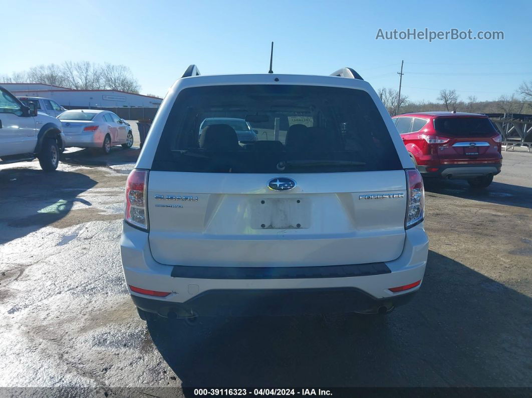 2010 Subaru Forester 2.5x Premium White vin: JF2SH6CC5AH714267