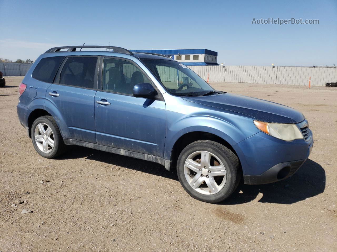 2010 Subaru Forester 2.5x Premium Blue vin: JF2SH6CC5AH735345