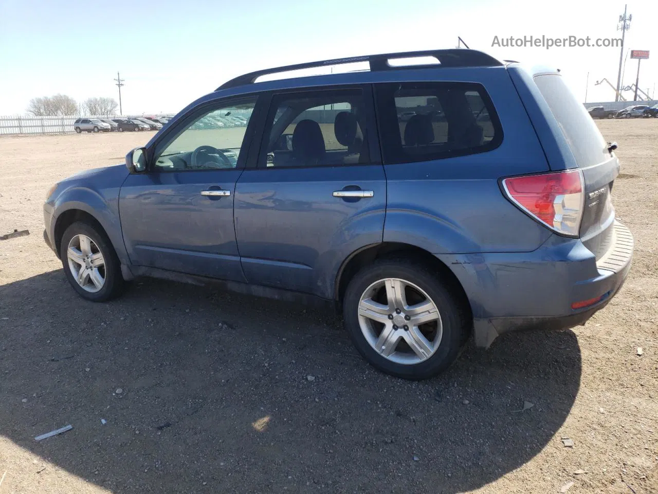 2010 Subaru Forester 2.5x Premium Синий vin: JF2SH6CC5AH735345