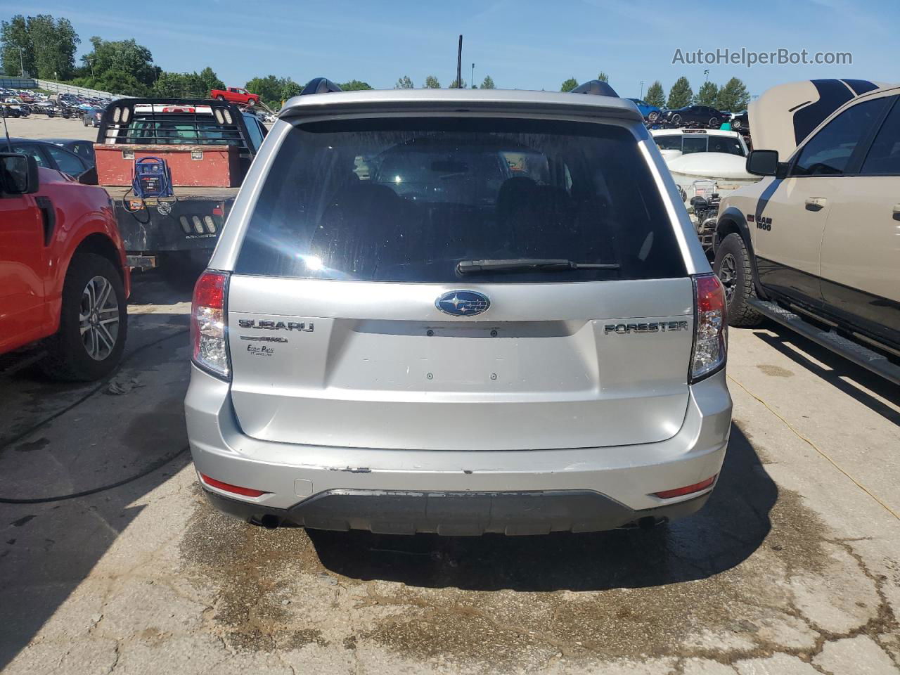 2010 Subaru Forester 2.5x Premium Silver vin: JF2SH6CC5AH776963