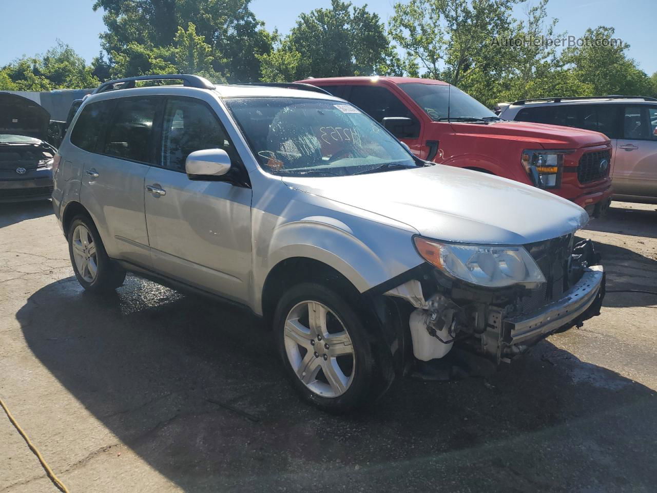 2010 Subaru Forester 2.5x Premium Silver vin: JF2SH6CC5AH776963