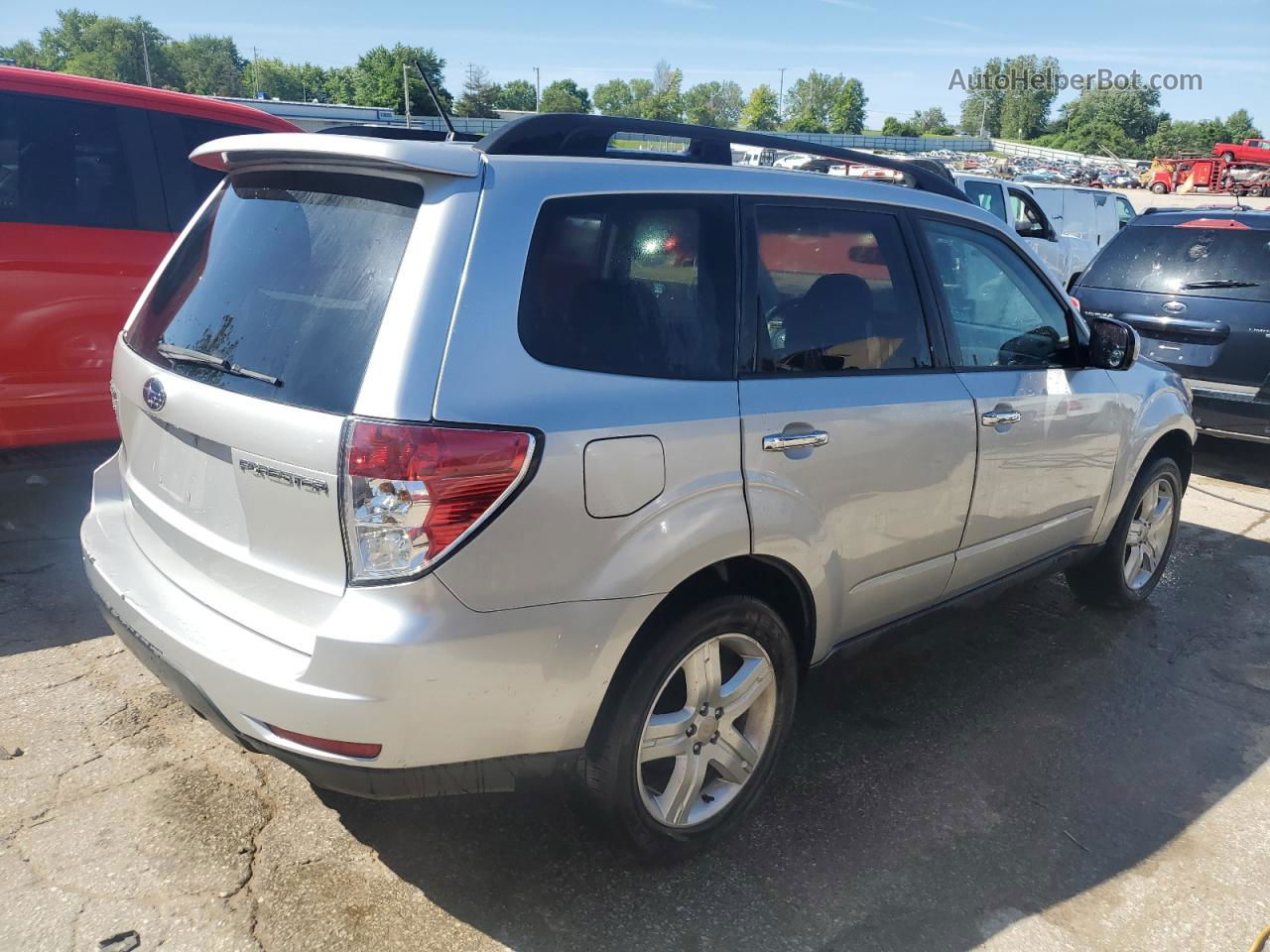 2010 Subaru Forester 2.5x Premium Silver vin: JF2SH6CC5AH776963