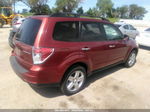 2010 Subaru Forester 2.5x Premium Red vin: JF2SH6CC5AH794363