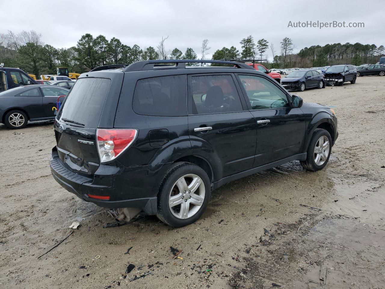 2010 Subaru Forester 2.5x Premium Черный vin: JF2SH6CC6AG803447