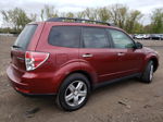 2010 Subaru Forester 2.5x Premium Бордовый vin: JF2SH6CC6AH704900