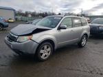 2010 Subaru Forester 2.5x Premium Silver vin: JF2SH6CC6AH913201