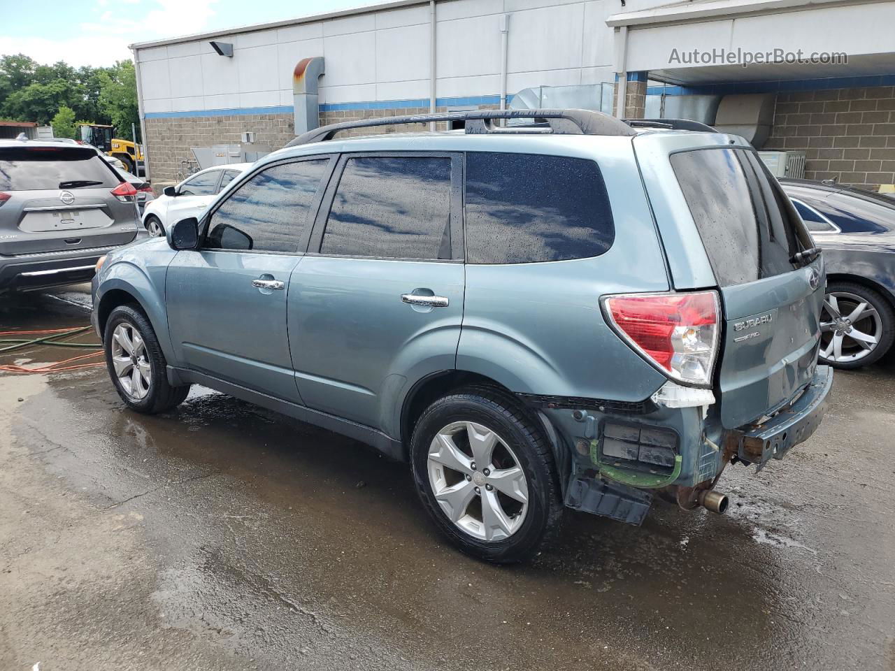 2010 Subaru Forester 2.5x Premium Blue vin: JF2SH6CC8AH909148