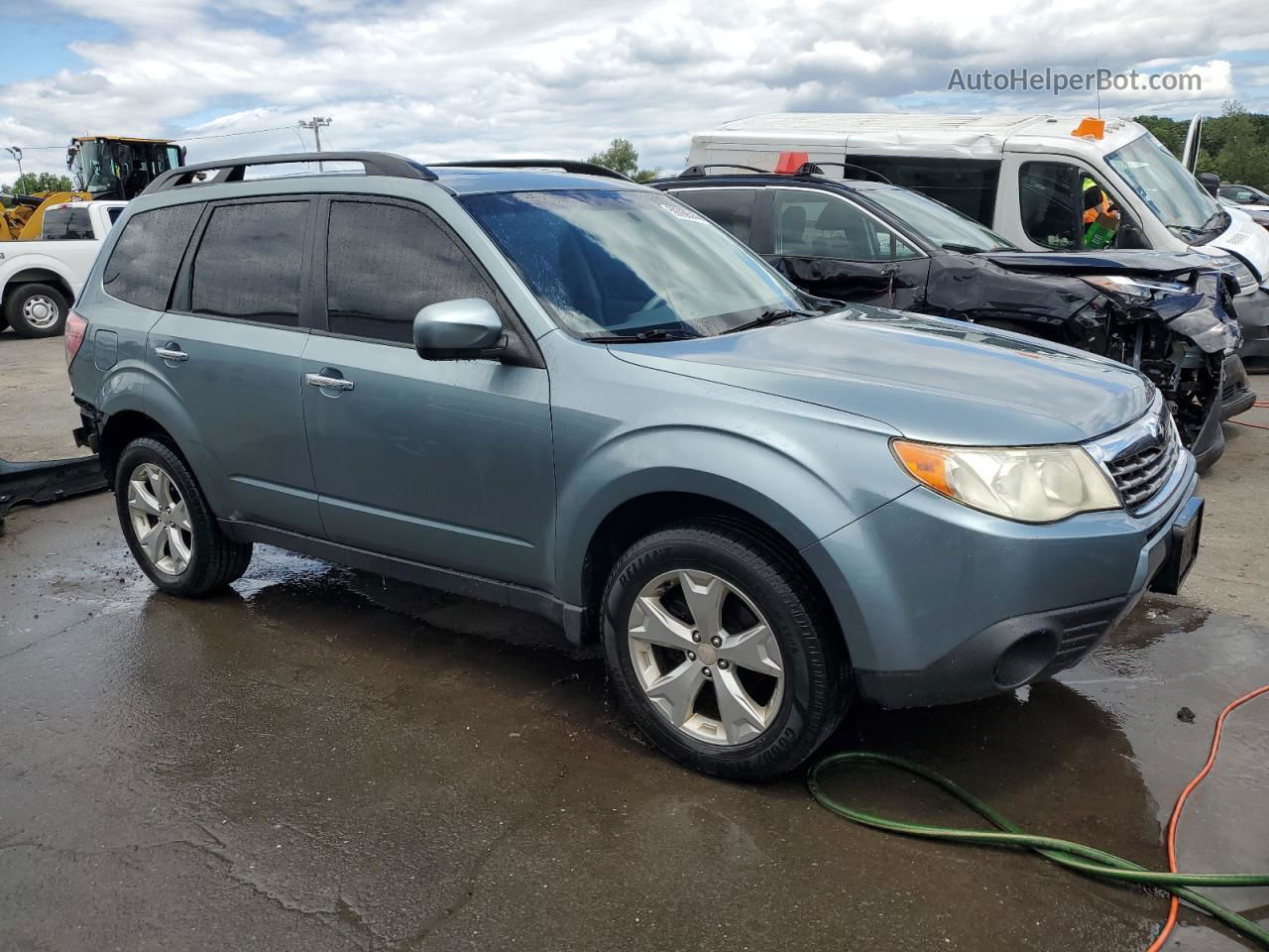 2010 Subaru Forester 2.5x Premium Blue vin: JF2SH6CC8AH909148