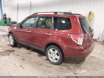 2010 Subaru Forester 2.5x Premium Maroon vin: JF2SH6CC9AH739138