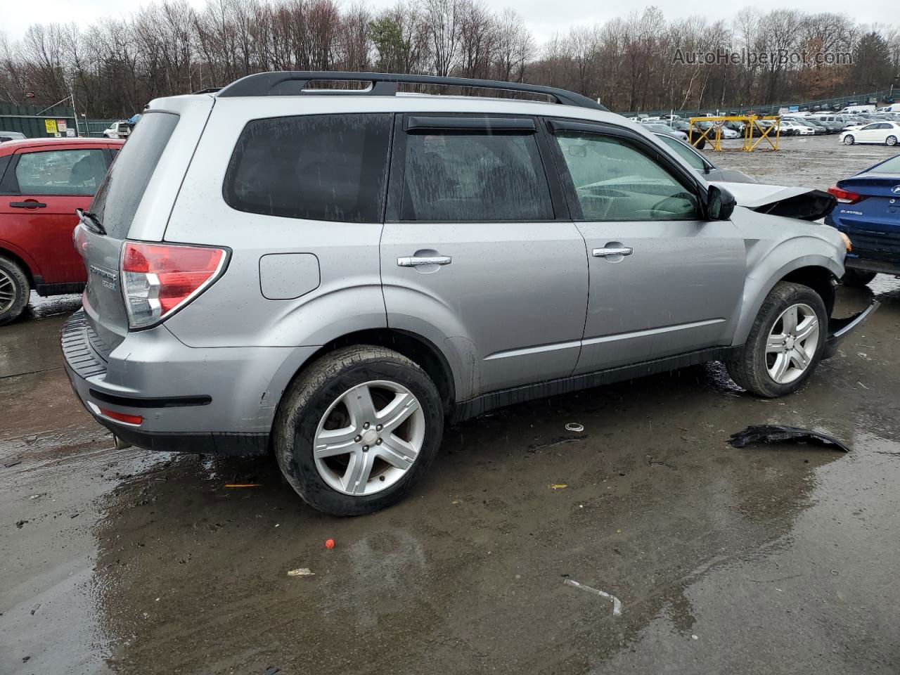 2010 Subaru Forester 2.5x Premium Silver vin: JF2SH6CCXAH763710