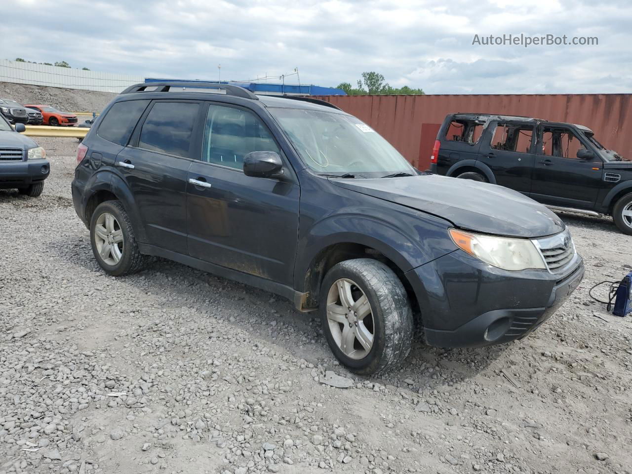 2010 Subaru Forester 2.5x Limited Black vin: JF2SH6DC0AH900930