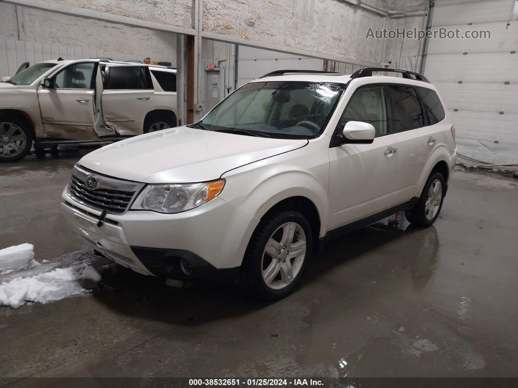 2010 Subaru Forester 2.5x Limited White vin: JF2SH6DC1AH744865