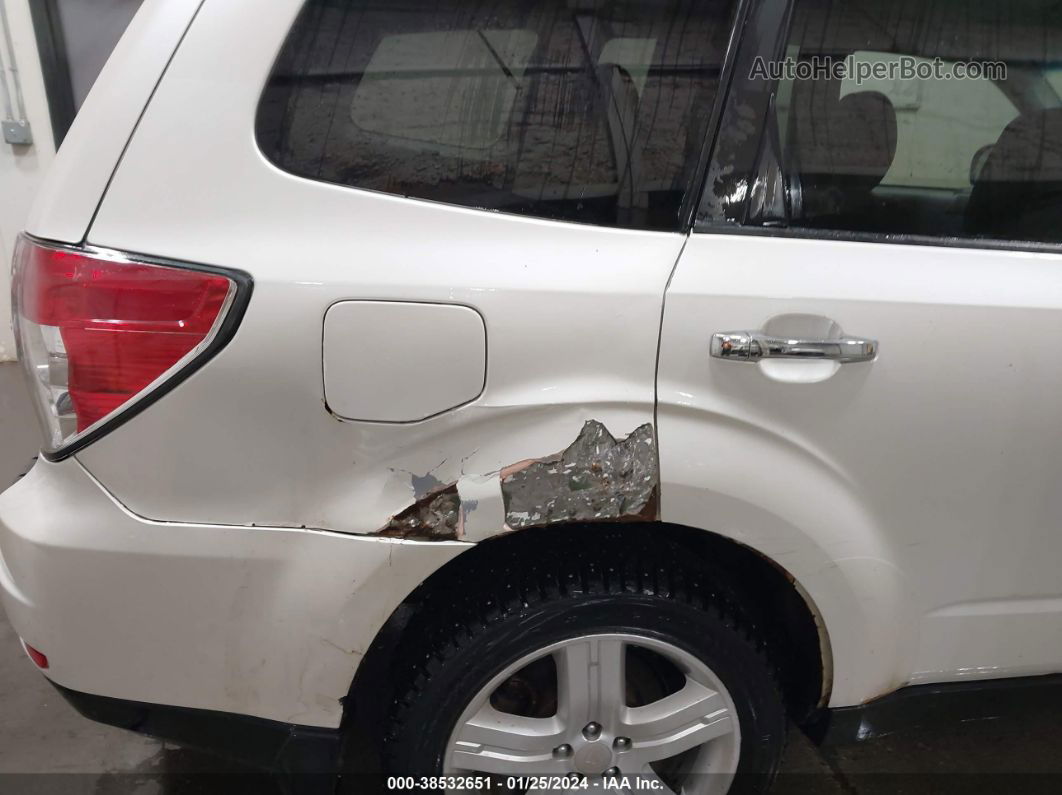 2010 Subaru Forester 2.5x Limited White vin: JF2SH6DC1AH744865