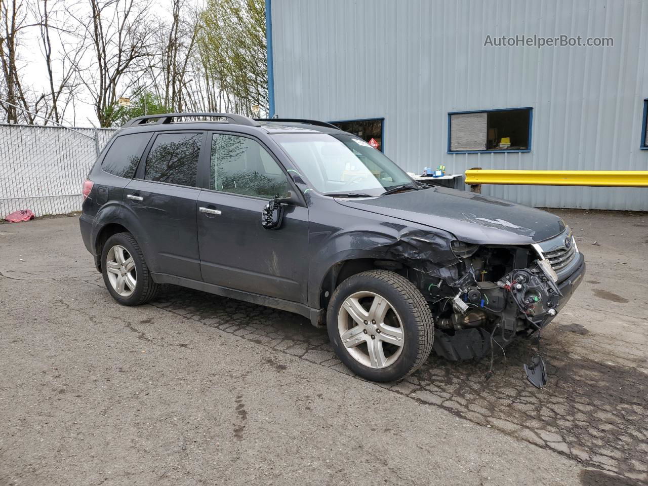 2010 Subaru Forester 2.5x Limited Black vin: JF2SH6DC1AH783830