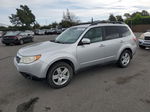 2010 Subaru Forester 2.5x Limited Silver vin: JF2SH6DC1AH795766