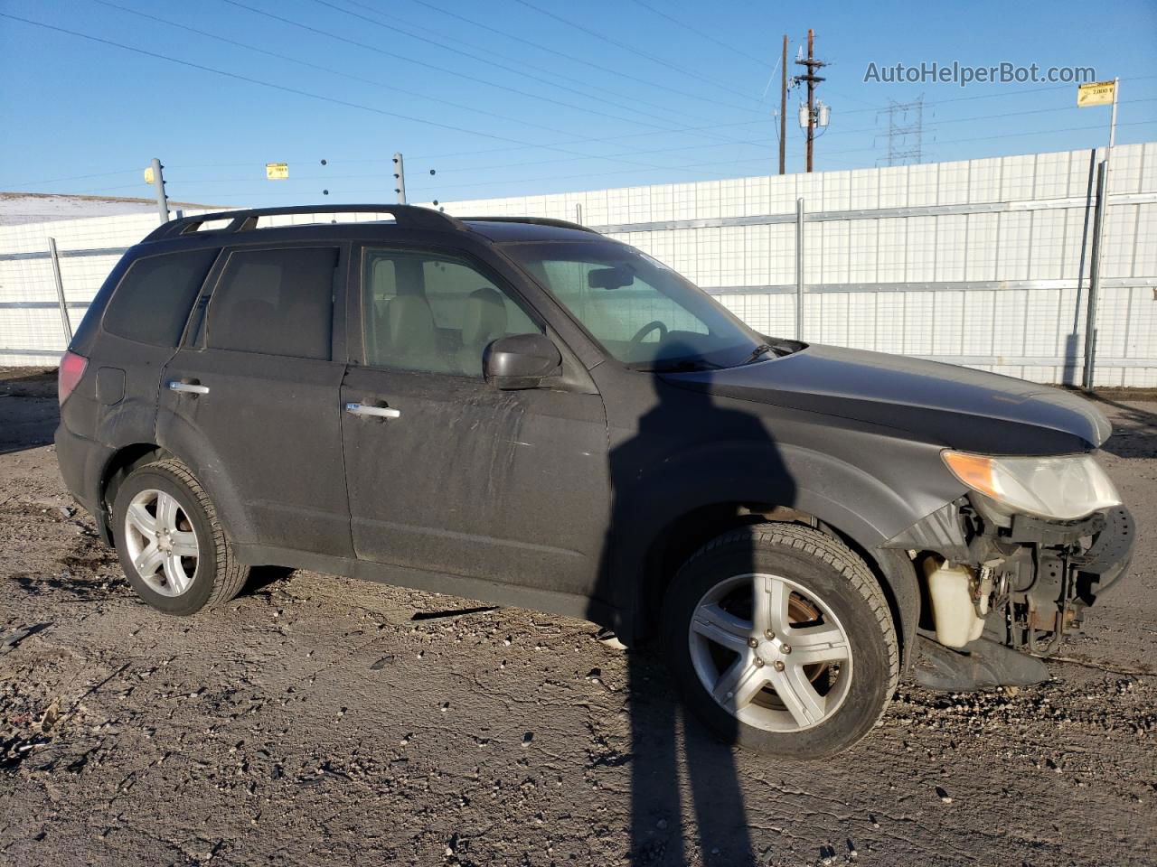 2010 Subaru Forester 2.5x Limited Серый vin: JF2SH6DC2AH713589