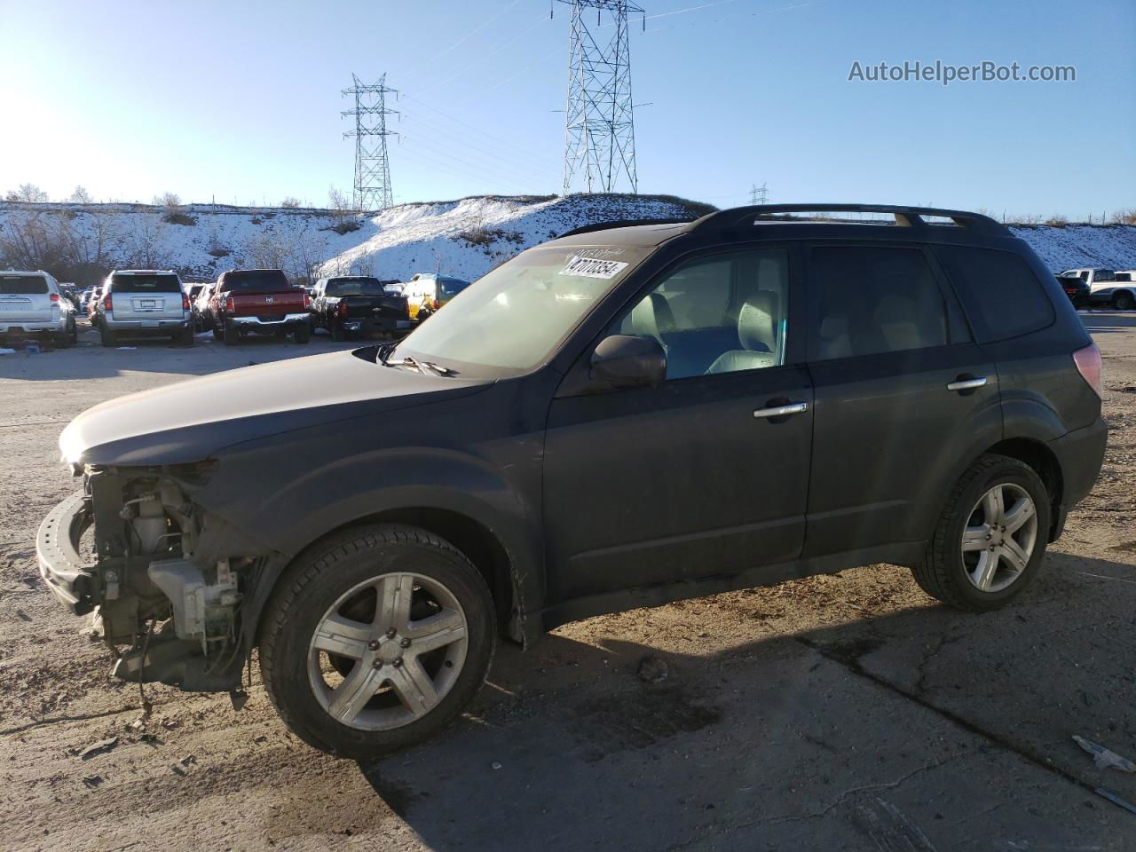 2010 Subaru Forester 2.5x Limited Серый vin: JF2SH6DC2AH713589