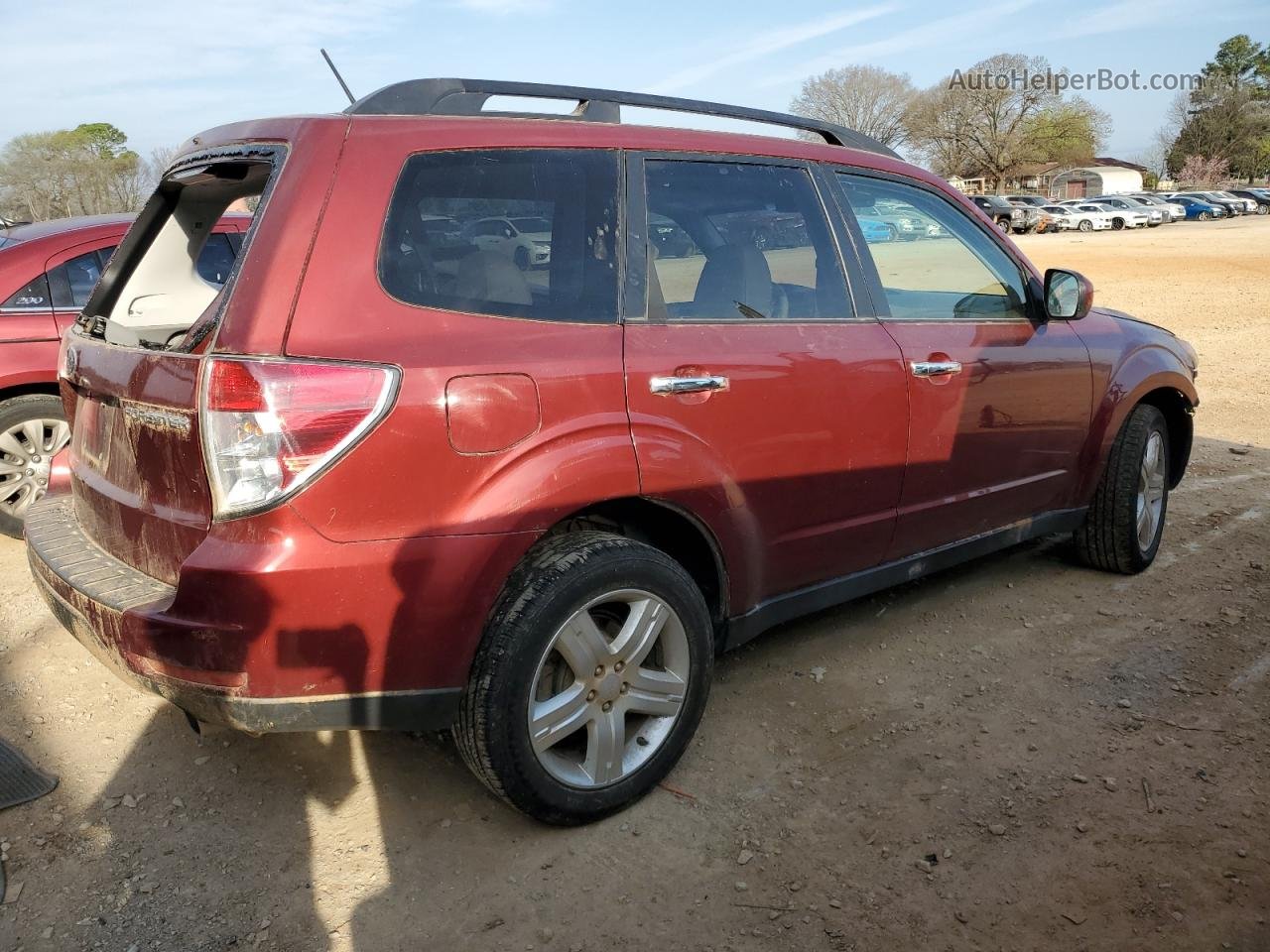 2010 Subaru Forester 2.5x Limited Red vin: JF2SH6DC4AH754564