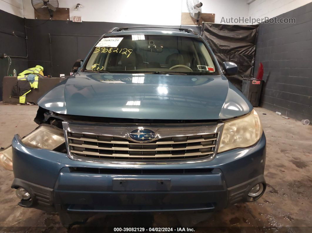 2010 Subaru Forester 2.5x Limited Blue vin: JF2SH6DC6AH730976