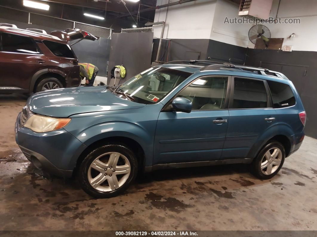 2010 Subaru Forester 2.5x Limited Blue vin: JF2SH6DC6AH730976