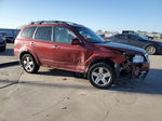 2010 Subaru Forester 2.5x Limited Maroon vin: JF2SH6DC9AH904328