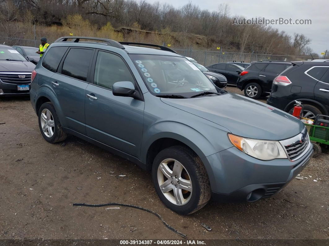 2010 Subaru Forester 2.5x Limited Light Blue vin: JF2SH6DCXAH739020