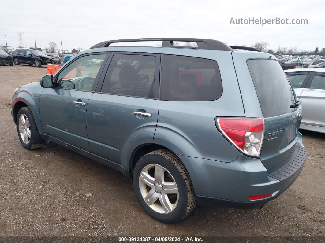 2010 Subaru Forester 2.5x Limited Light Blue vin: JF2SH6DCXAH739020