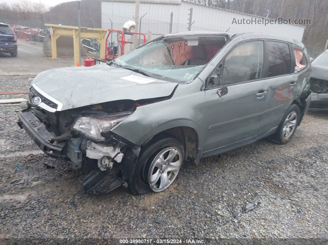 2018 Subaru Forester 2.5i Зеленый vin: JF2SJAAC2JG426691