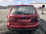 2018 Subaru Forester 2.5i Red vin: JF2SJAAC2JG589745