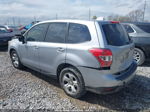 2016 Subaru Forester 2.5i Silver vin: JF2SJAAC3GH410132