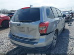 2016 Subaru Forester 2.5i Silver vin: JF2SJAAC3GH410132