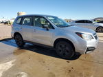 2018 Subaru Forester 2.5i Silver vin: JF2SJAAC3JH525322