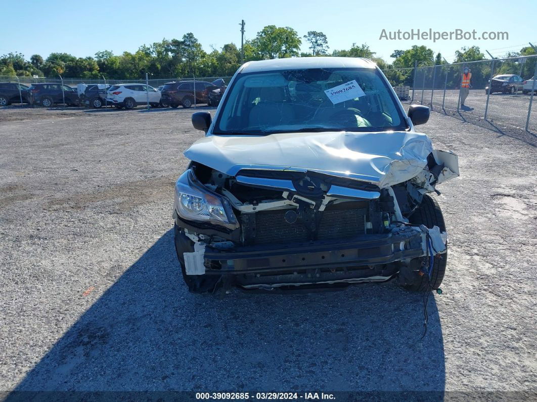 2018 Subaru Forester 2.5i White vin: JF2SJAAC4JH538354